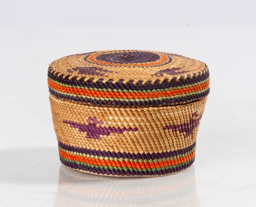 Native American Makah Basket