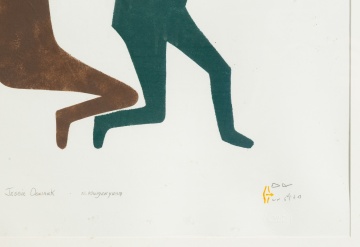 Jessie Oonark & Francis Kaluraq, "Armarok," 1982