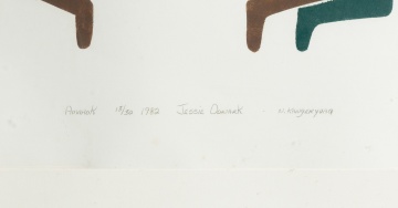 Jessie Oonark & Francis Kaluraq, "Armarok," 1982