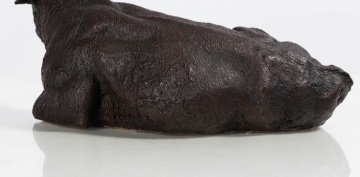 Bill Owen, CA (American, 1942-2013) Bronze Bull