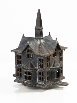 Cast Iron Bird House