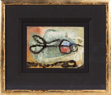 Theodore Stamos (American/Greek, 1922-1997) Abstract Composition, 1949