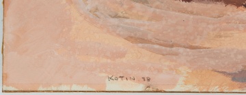 Albert Kotin (Russian/American, 1907-1980) Landscape