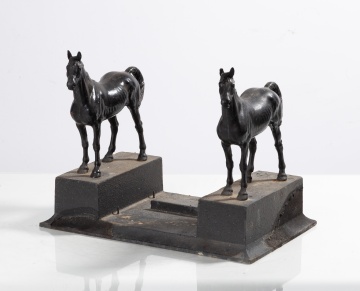 Cast Iron Horse Boot Scraper & Scrubber