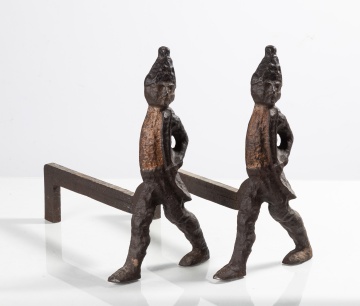 Hessian Soldiers Andirons