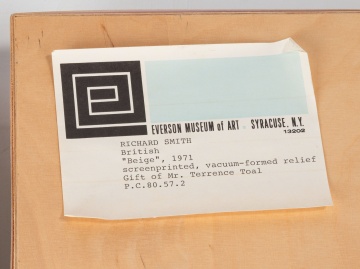 Four Richard Smith (British, 1931-2016) Abstract Works