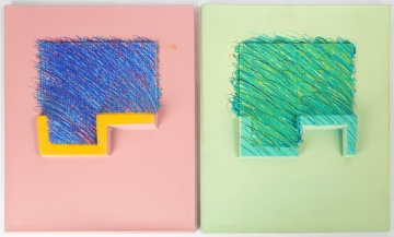 Four Richard Smith (British, 1931-2016) Abstract Works