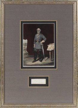 General Robert E. Lee Autograph