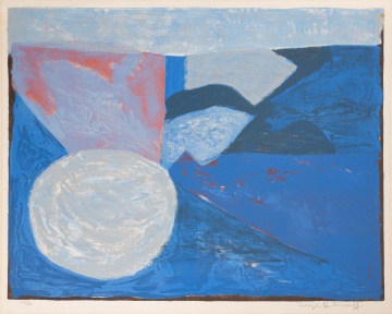 Albert Kotin (Russian/American, 1907-1980) Landscape