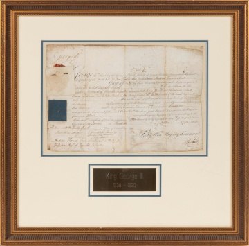 Group of Autographs, Kings of England