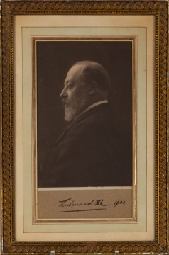 Group of Autographs, Kings of England