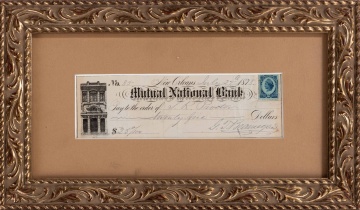 Two P. G. T. Beauregard Autographs