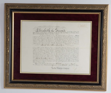 Queen Elizabeth II & Queen Victoria Autographs