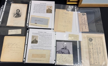 Group of Historical Autographs