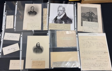 Group of Historical Autographs