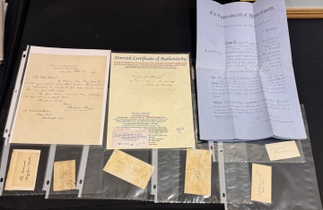 Group of Historical Autographs