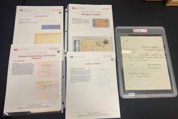 Group of Historical Autographs