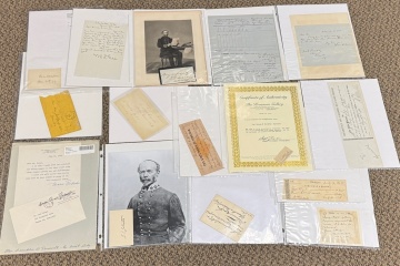 Group of Historical Autographs