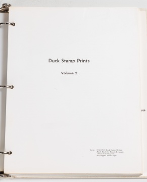 A Catalog of Duck Stamp Prints, Volumes I & II by Jean Stearns & Russell Fink