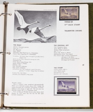 A Catalog of Duck Stamp Prints, Volumes I & II by Jean Stearns & Russell Fink