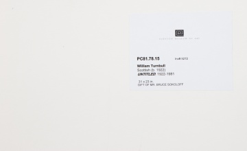 William Turnbull (Scottish, 1922-2012) Untitled