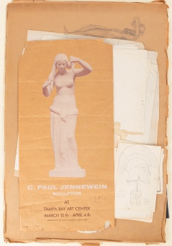 Carl Paul Jennewein (German/American, 1890-1978) Portfolio of Drawings