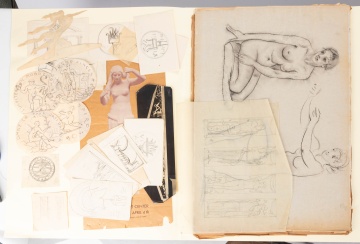 Carl Paul Jennewein (German/American, 1890-1978) Portfolio of Drawings