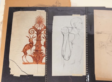 Carl Paul Jennewein (German/American, 1890-1978) Portfolio of Drawings