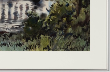 Robert N. Blair (American, 1912-2002) Buffalo Historical Building