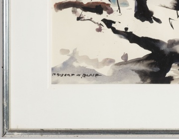 Robert Blair (American, 1912-2002) Winter Scene