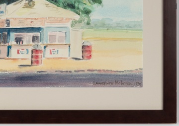 Lawrence D. McIntyre (American, 1920-2007) Delaware Park Kiosk