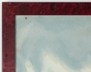 Paul Riba (American, 1912-1977) Winter Cityscape