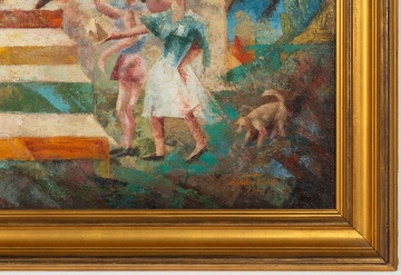 Carlo (Antonia) Nisita (American, 1895-1990) Fun House at the Fair