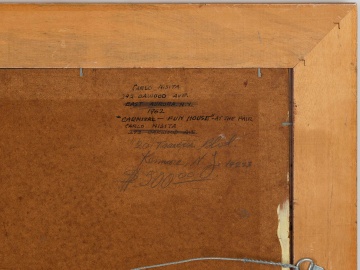 Carlo (Antonia) Nisita (American, 1895-1990) Fun House at the Fair