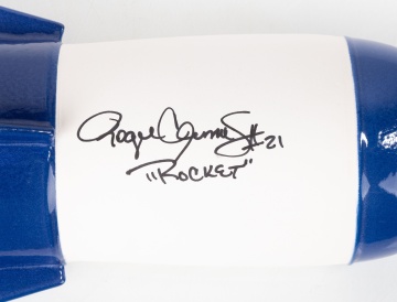 Roger Clemens "The Rocket" Autographed Collectible Ceramic Sculpture
