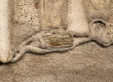 Frances Simches (1920-1974) Ceramic Mosaic Tile Wall Panel