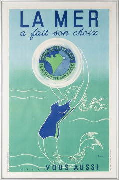 French State Railways Travel Poster by Roquin