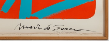 Mark di Suvero (b. 1933) Lithograph