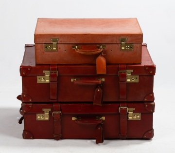 Swaine & Adeney Windsor Leather Suitcases