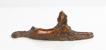 Bronze Setter Sculpture