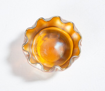 Tiffany Studios Favrile Open Salt