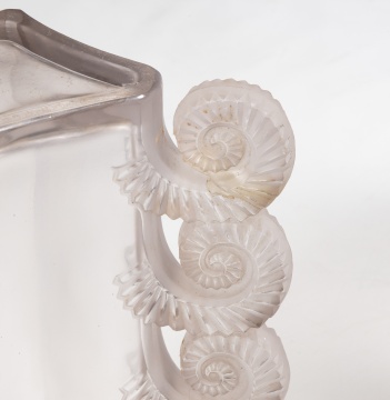 Rene Lalique Amiens, Lias (Lilac), & Honfleur Vases