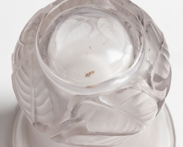 Rene Lalique Amiens, Lias (Lilac), & Honfleur Vases