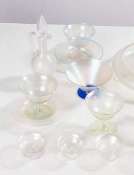 Steuben Verre de Soie Tableware