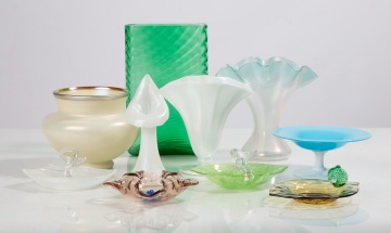 Steuben Vases & Tableware