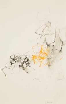 Joan Mitchell (American, 1925-1992) Study