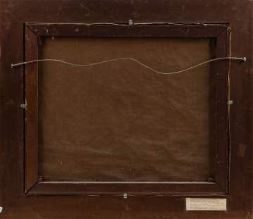 George Gardner Symons (American, 1861-1930) Impressionist Winter Landscape