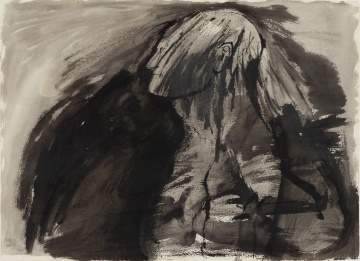 Leonard Baskin (American, 1922-2000) "The Tempest"