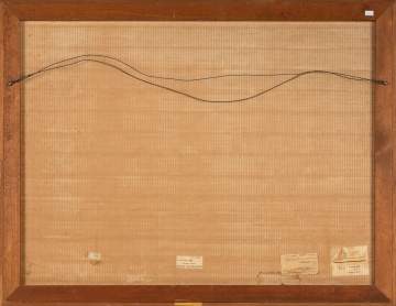 Leonard Baskin (American, 1922-2000) "The Tempest"