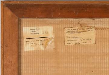 Leonard Baskin (American, 1922-2000) "The Tempest"